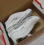 Air max 97 brancas novas
