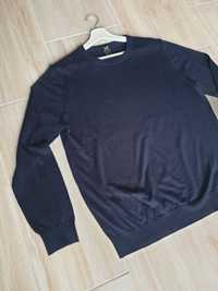 Sweter wełna merino L