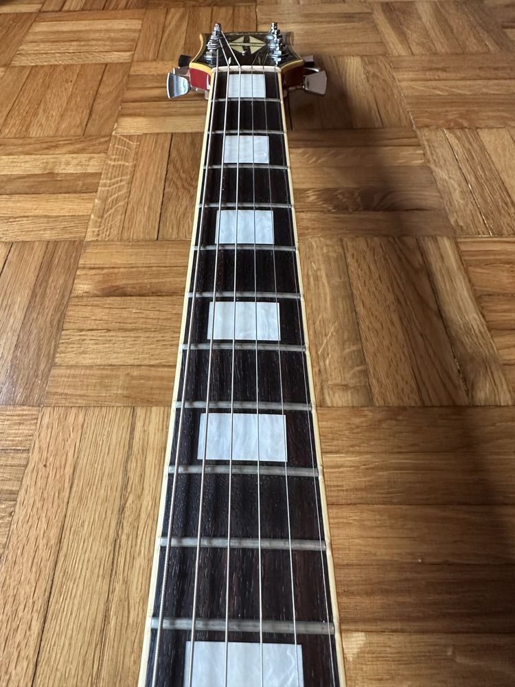 REDUÇÃO TEMPORARIA - Guitarra Aria Pro II Les Paul japonesa 76-78