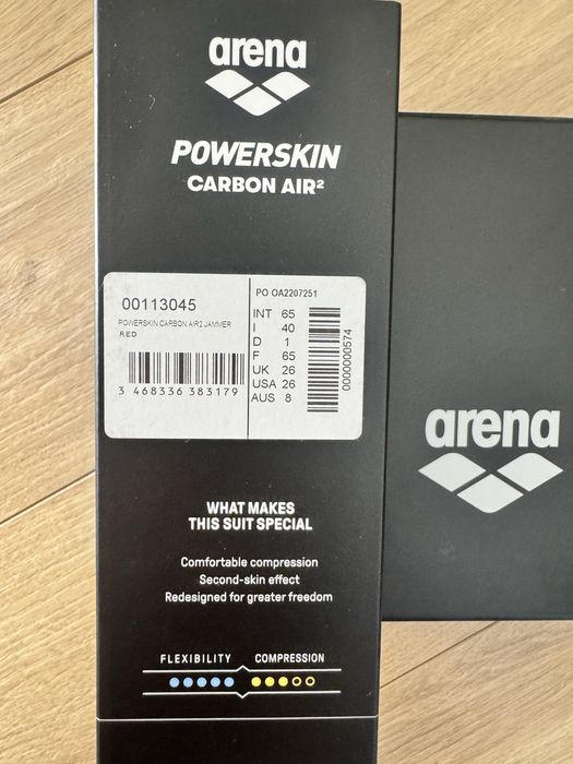 Strój startowy Arena Carbon AIR2 powerskin rozm. 26