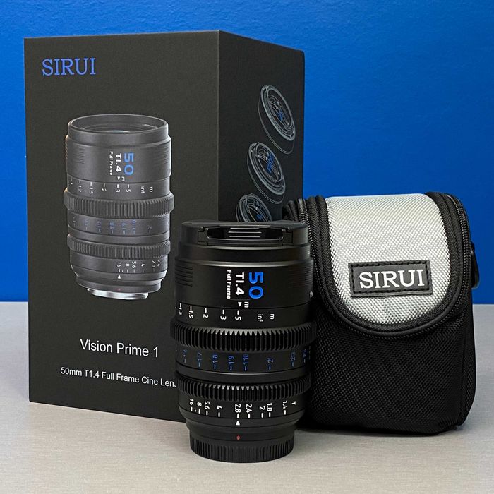 SIRUI Vision Prime 50mm T1.4 (Sony FE | Nikon Z | Canon RF | L-Mount)