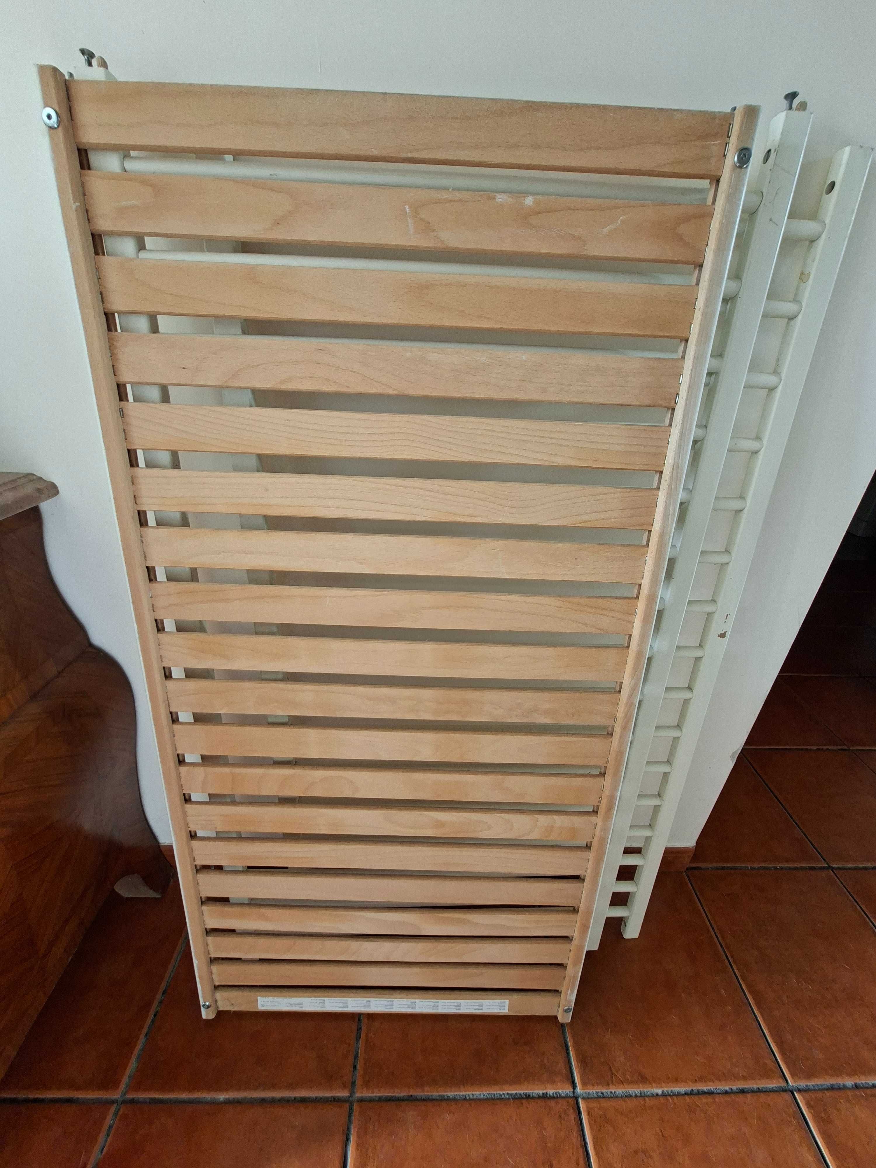 Berço grades GULLIVER 60x120cm + Colchão Molaflex kids
