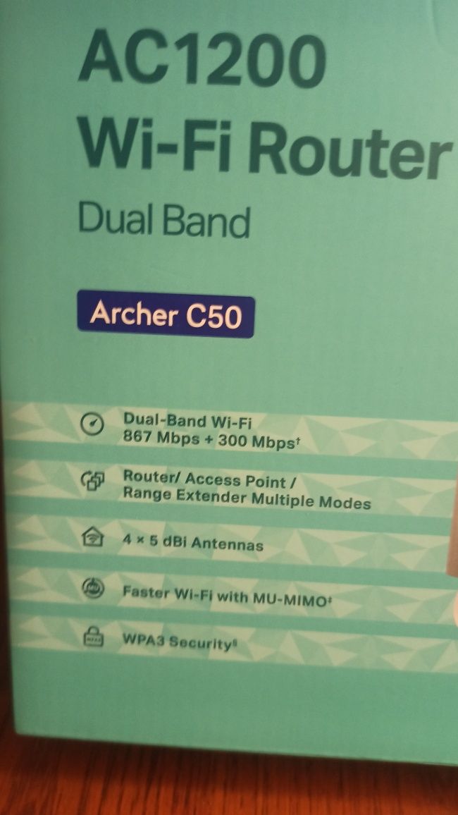 Wi-fi Роутер АС1200 archer C50