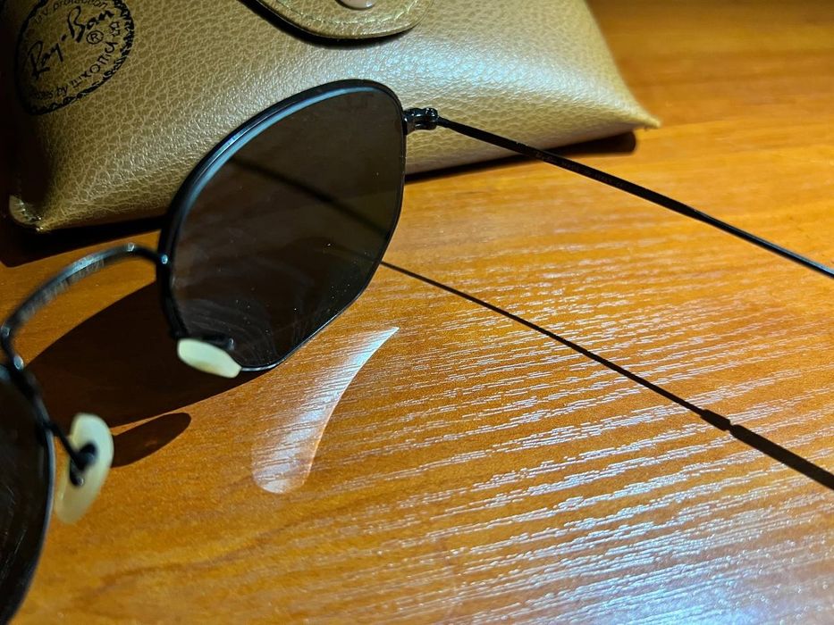 Ray Ban ОРИГИНАЛ 3548 Очки Hexagonal Flat Lenses солнцезащитные окуляр