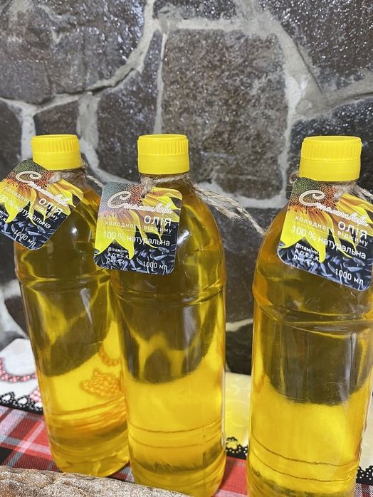 Олія домашня холодного віджиму