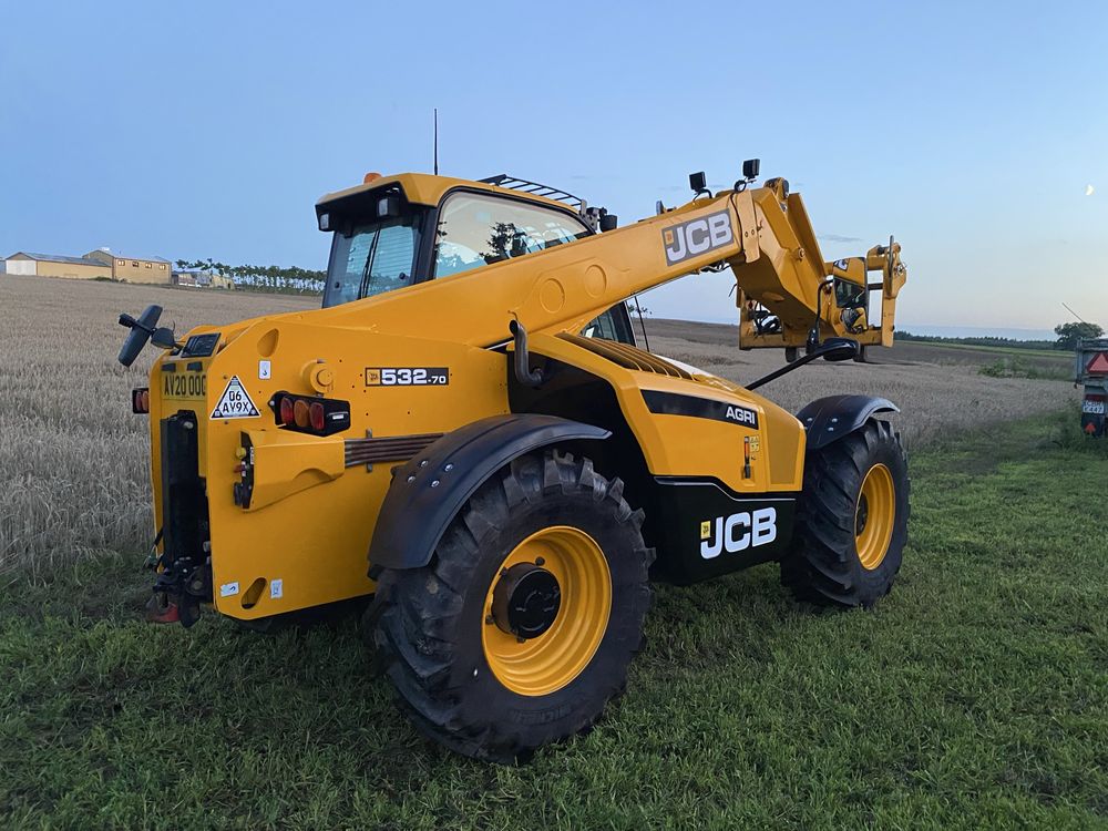 Jcb 532-70 agri , agri super, nowe opony michelin, 531,542,541,538,536