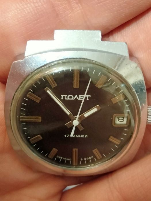 Продам наручные механические часы Полет СССР