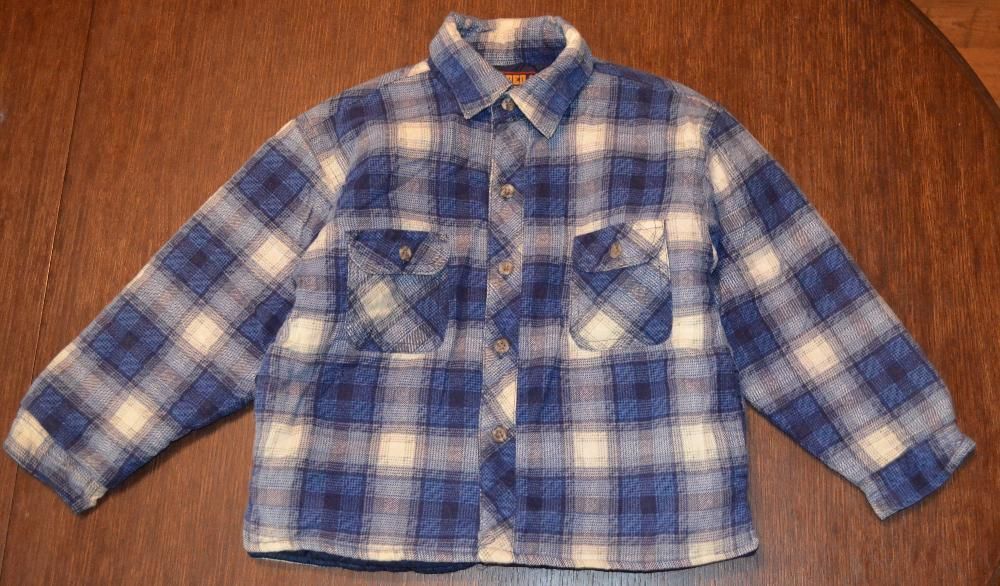 Теплая рубашка-куртка  на синтепоне  Faded Glory 5- 6 л (110 см).