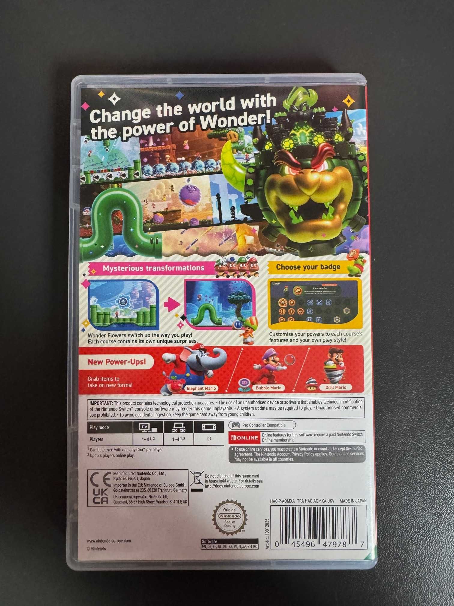Super Mario Bros Wonder Gra NINTENDO SWITCH