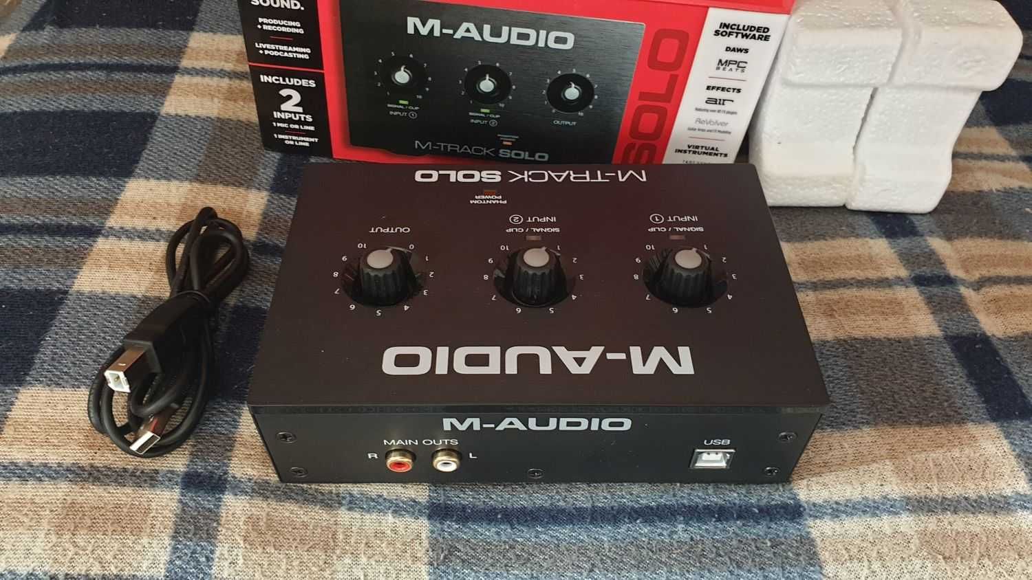 M-Audio M-Track Solo - interfejs Audio USB