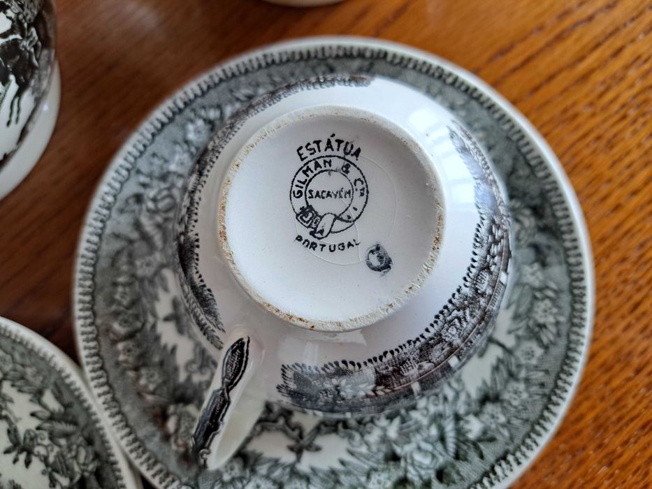Serviço Chá - Loiça de Sacavém