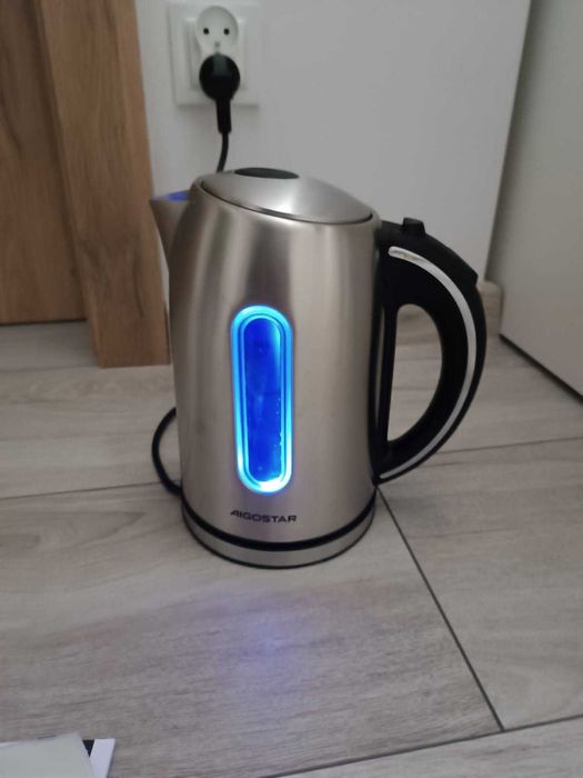 Czajnik Elektryczny Aigostar King 2200W 1,7L BPA Free Srebrny