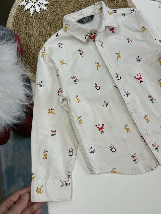 Новорічна рубашка на хлопчика 3-4р