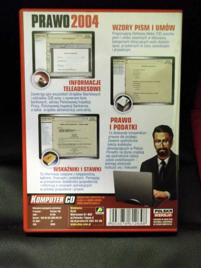 Kodeks pracy; Prawo rodzinne i opiekuńcze; CD prawo.