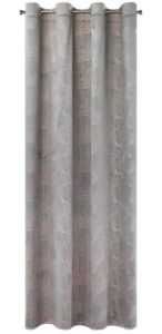 Zasłona Welurowa Pierre Cardin Goja 140x250 cm w Srebrnym Odcieniu