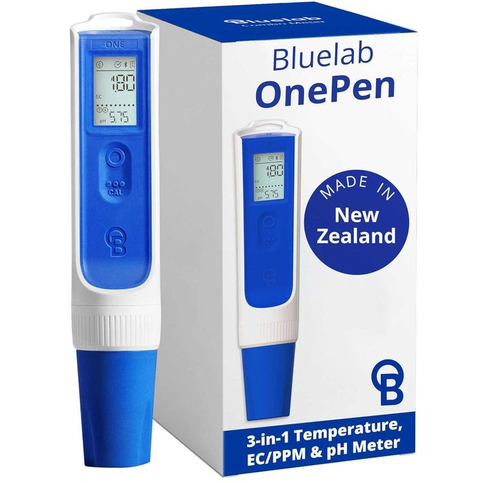 Bluelab OnePen – miernik temperatury 3 w 1, EC/PPM i pH,