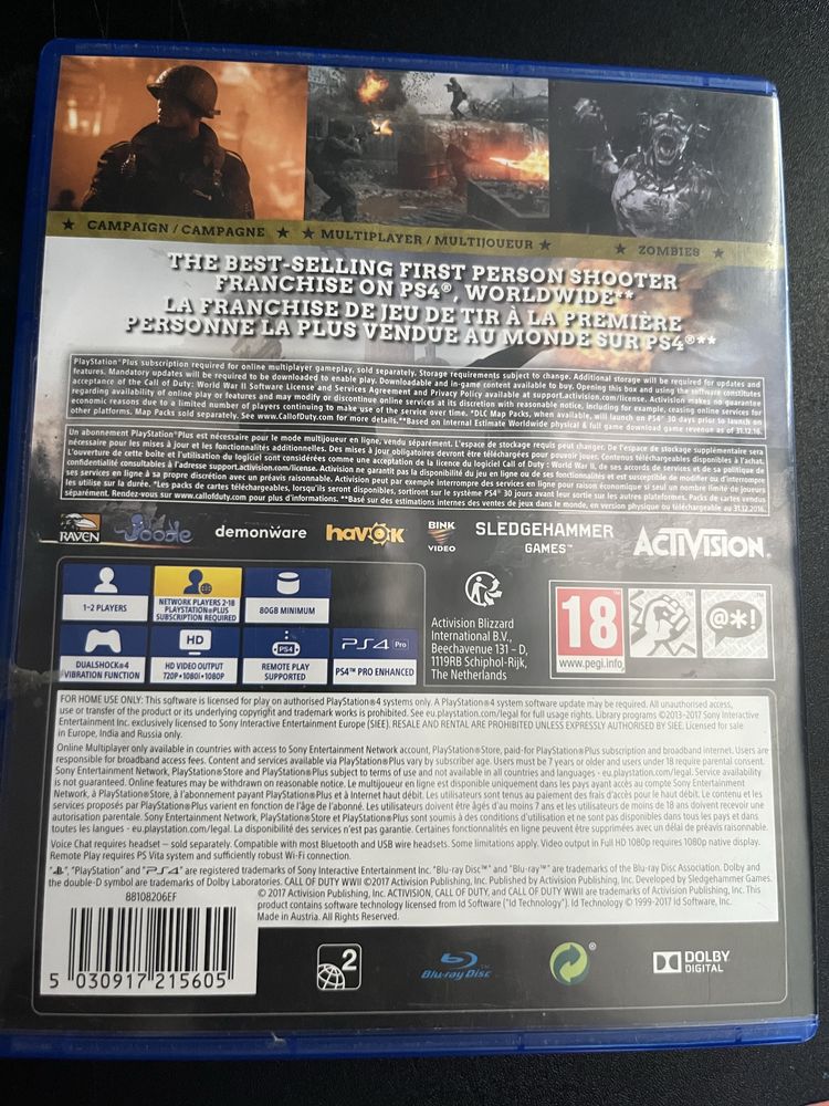 call of duty WWII