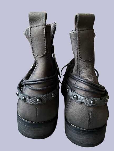 Ботинки женские Tamaris р.39-40 кожа демисезонные