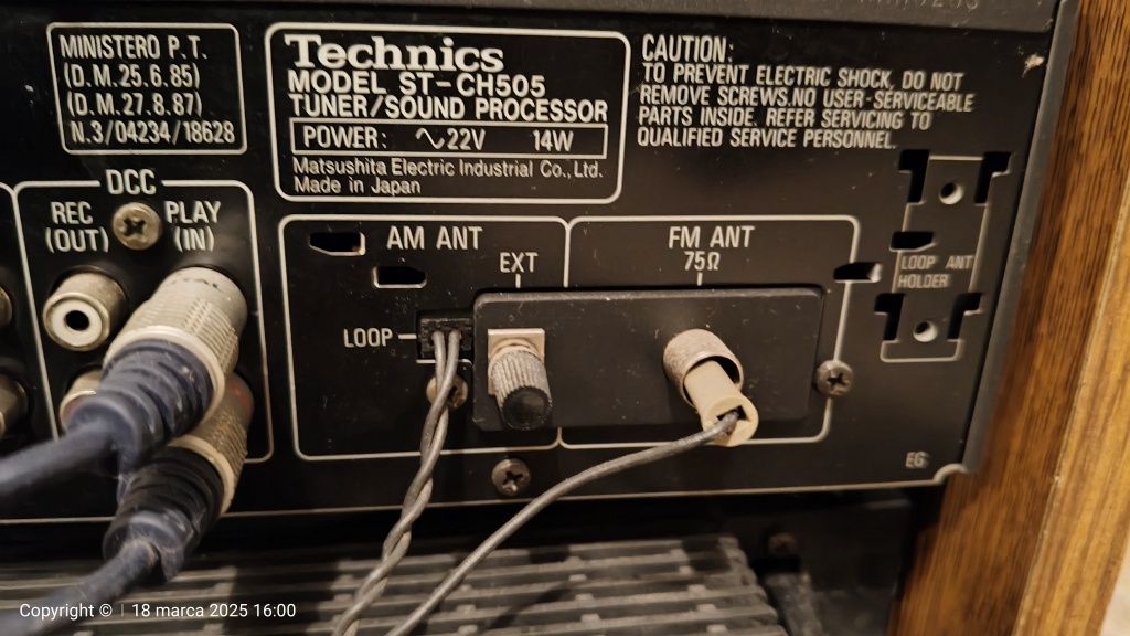 Wieża Technics ST-CH505.