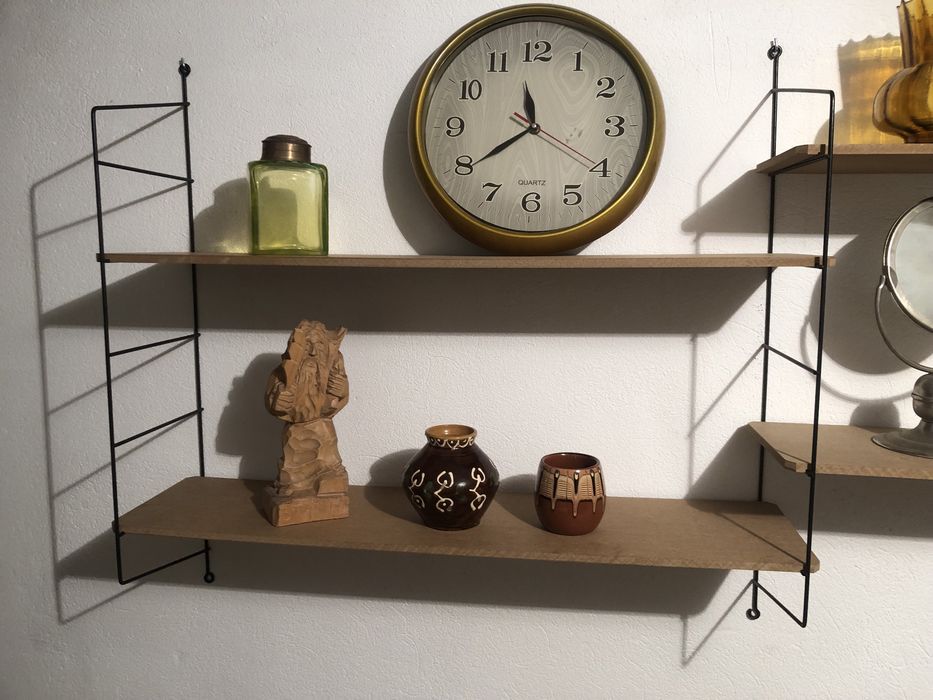 Regał połka strining ( string ) 3 szt ramki metal oryginalne i 4szt no