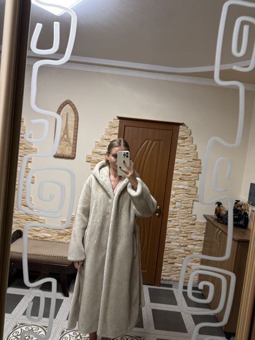 Шубка zara искуственый мех