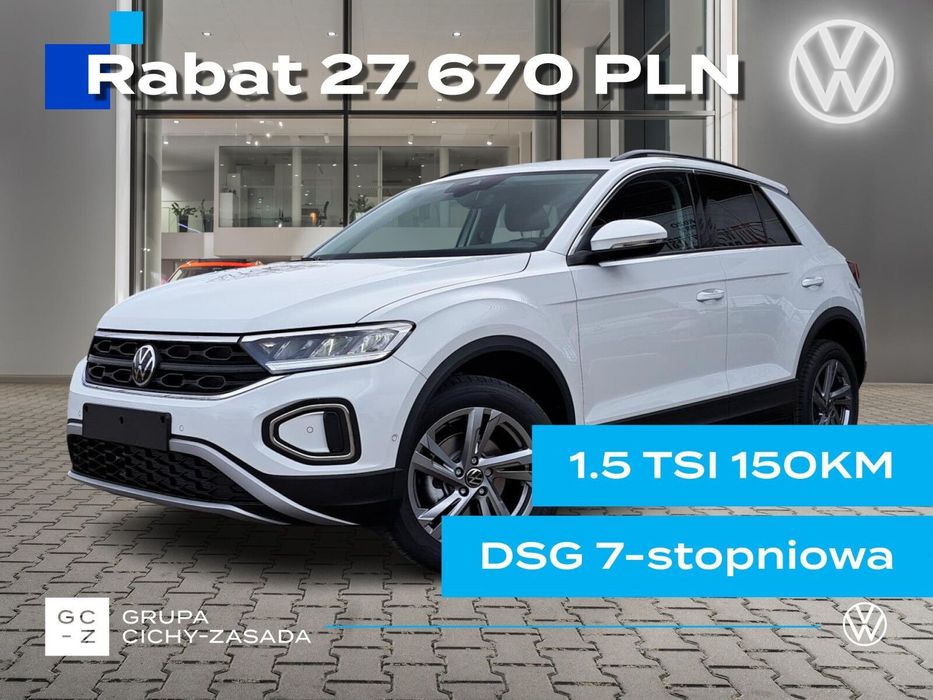 Volkswagen T-Roc Pakiet Comfort+Tech+Zimowy+Autoalarm|HAK|IQ.Drive|Keyless|Kamera