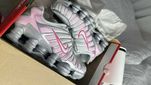 Жіночі кросівки Nike Shox TL рожевий з сріблом nk103 ТОПЧИК