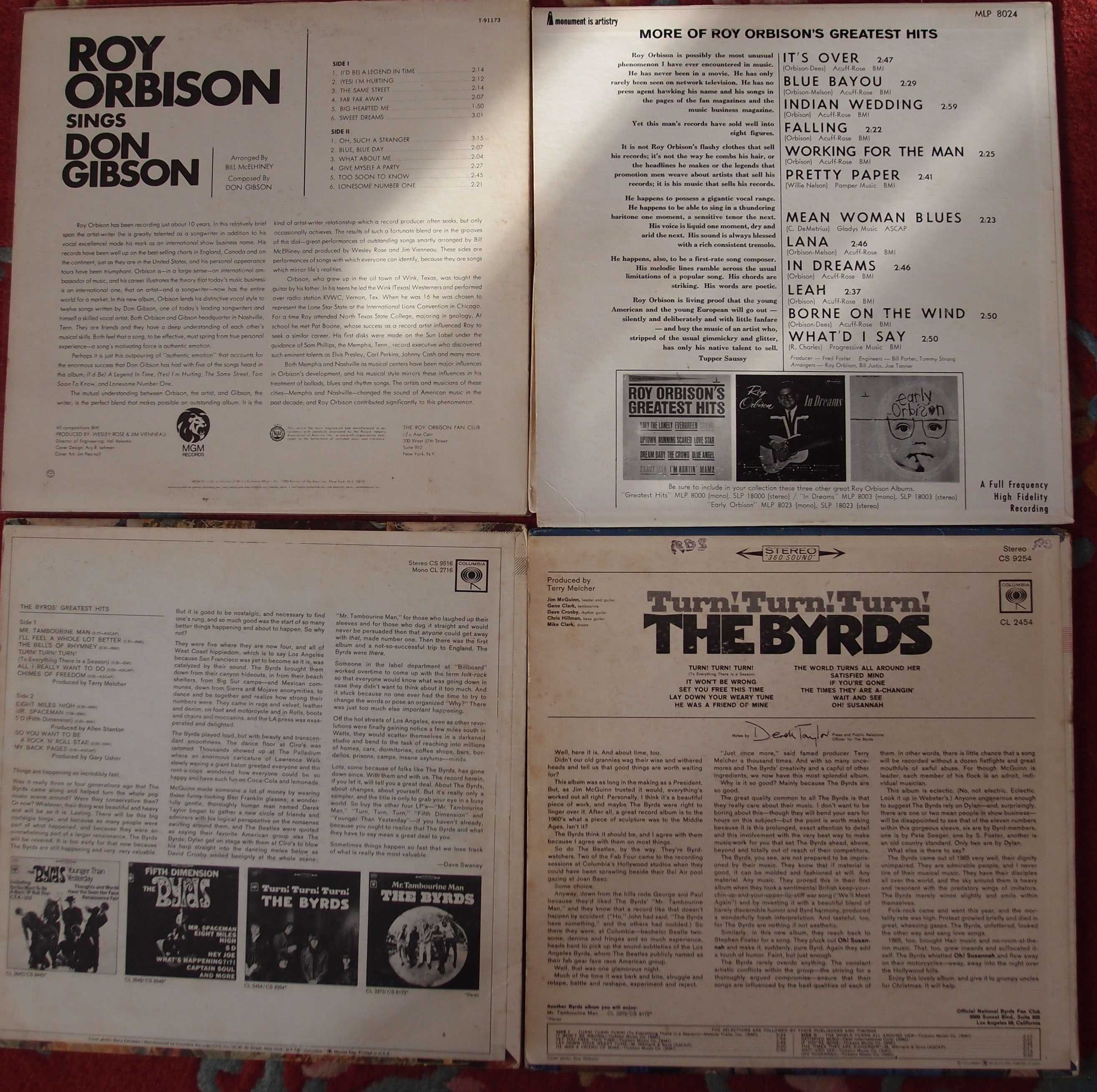 Виниловая пластинка Roy Orbison