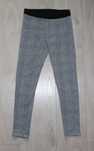Spodnie dziewczęce legginsy kratka elastyczne H&M, r. 152, 11-12 lat