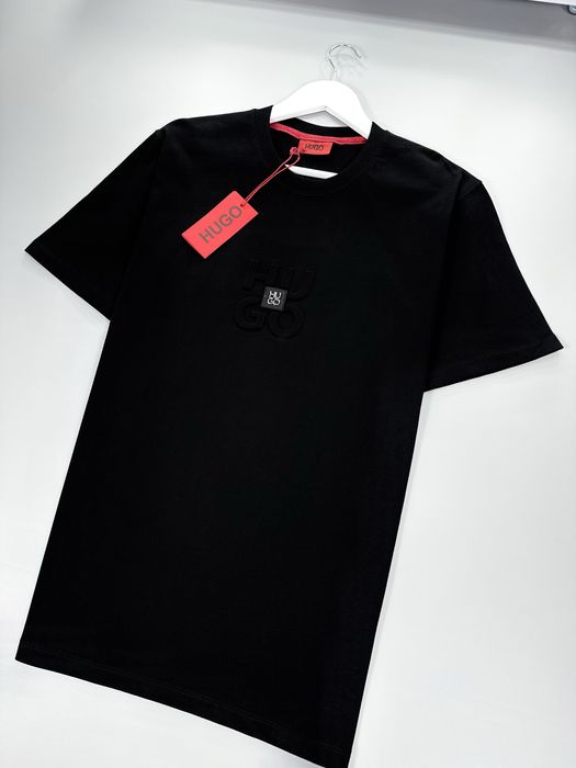 Мужская футболка Hugo Boss big logo чоловіча