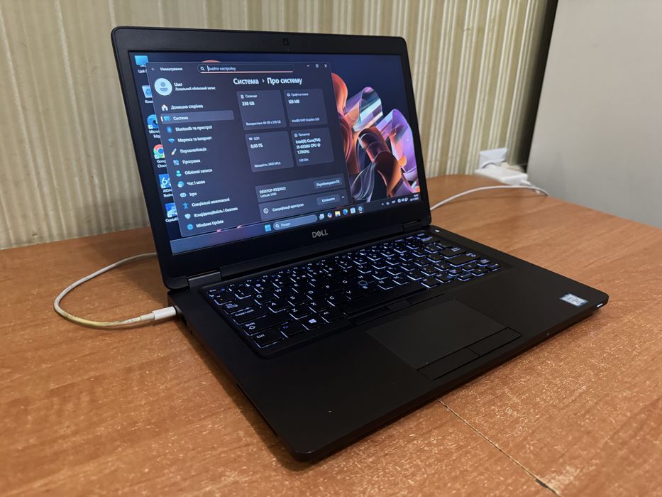 Ноутбук Dell 5490 core i5 8gen fulhd ips