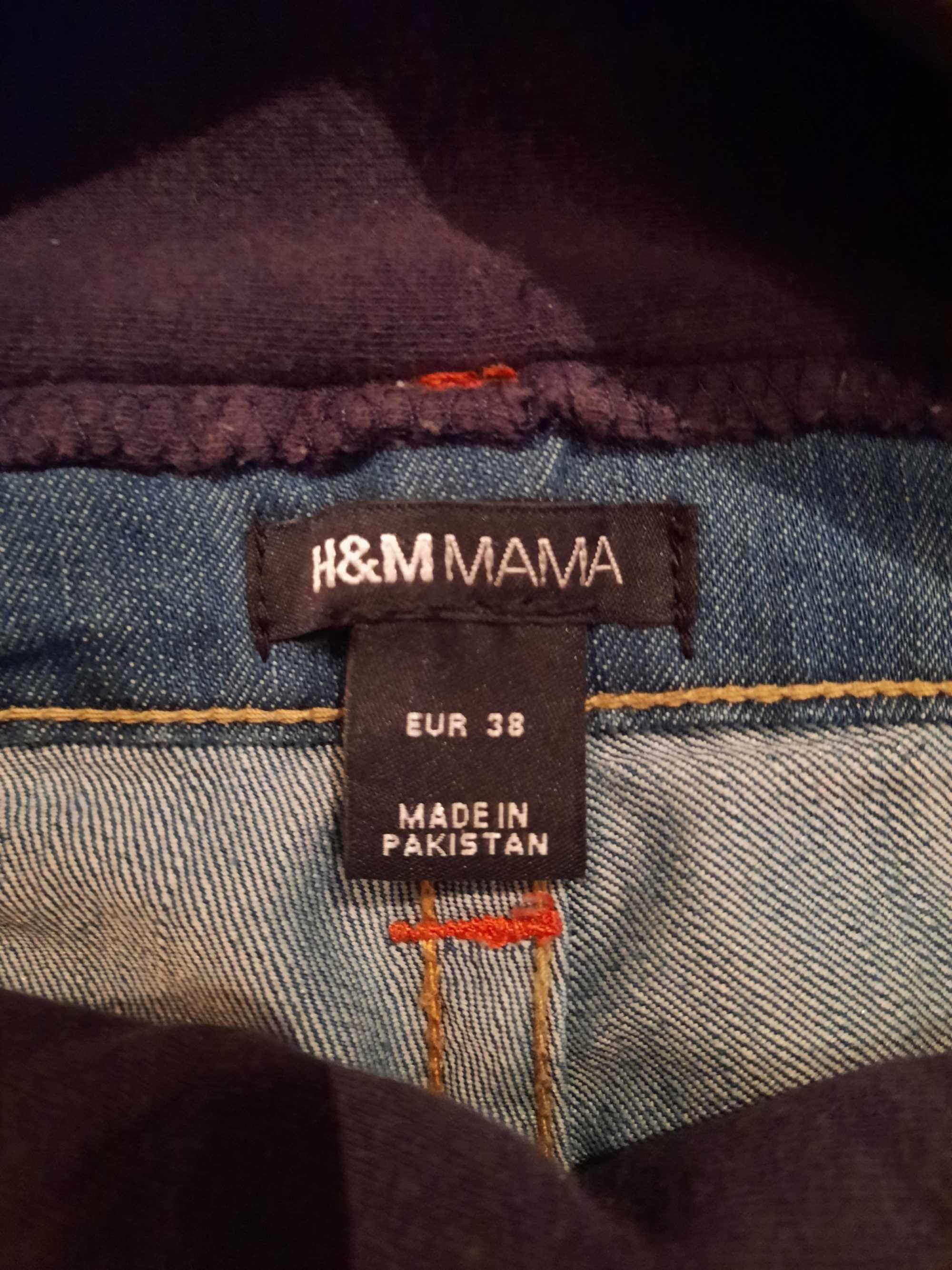 Spodnie ciążowe H&M MAMA + gratis majtki poporodowe