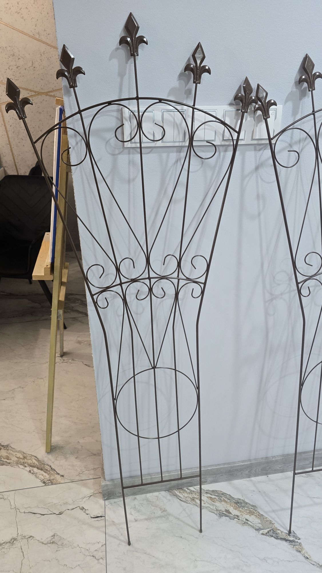 Pergola metalowa relaxdays 2 sz