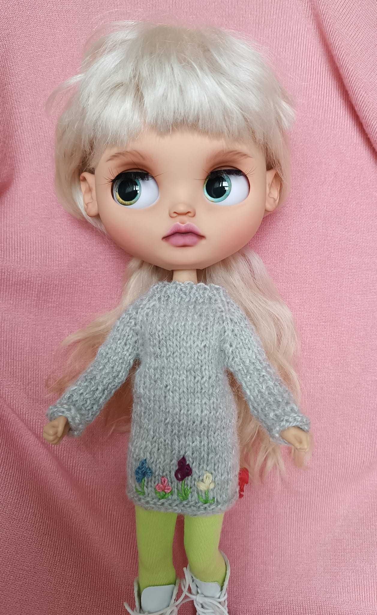 Sweterek/tunika dla lalki Blythe