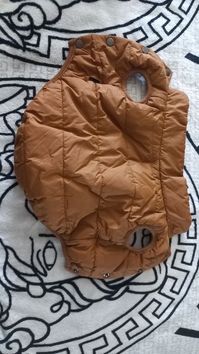 Теплая куртка - жилетка  для собаки