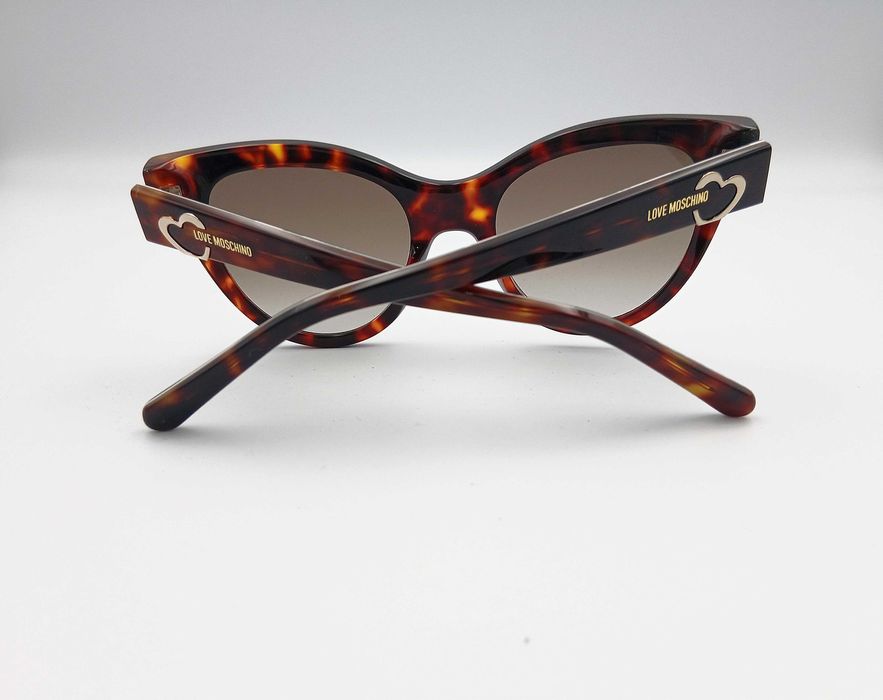 Okulary przeciwsłoneczne damskie Love Moschino MOL053/S 1NR HAVANA