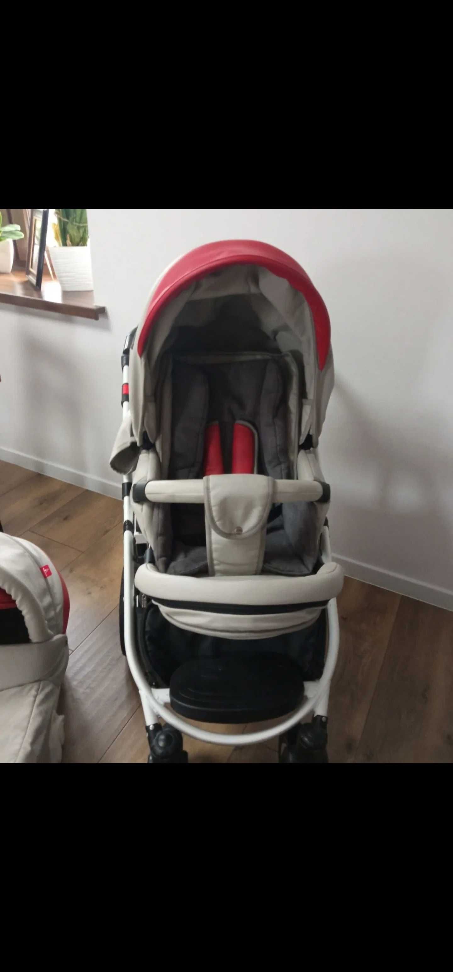 Wozek 3w 1 plus krzeselko gratis