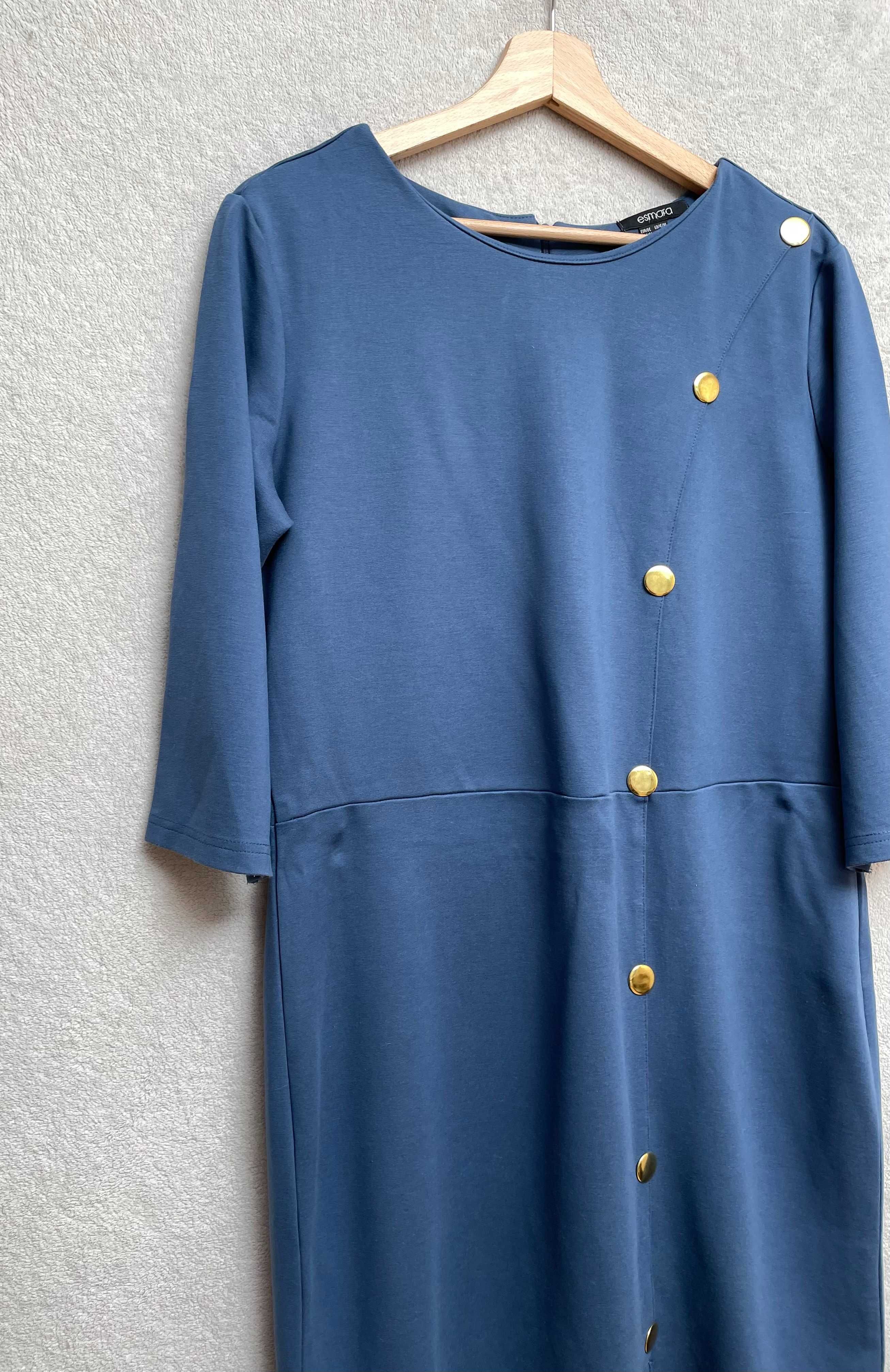 Damska niebieska sukienka Esmara L(40)