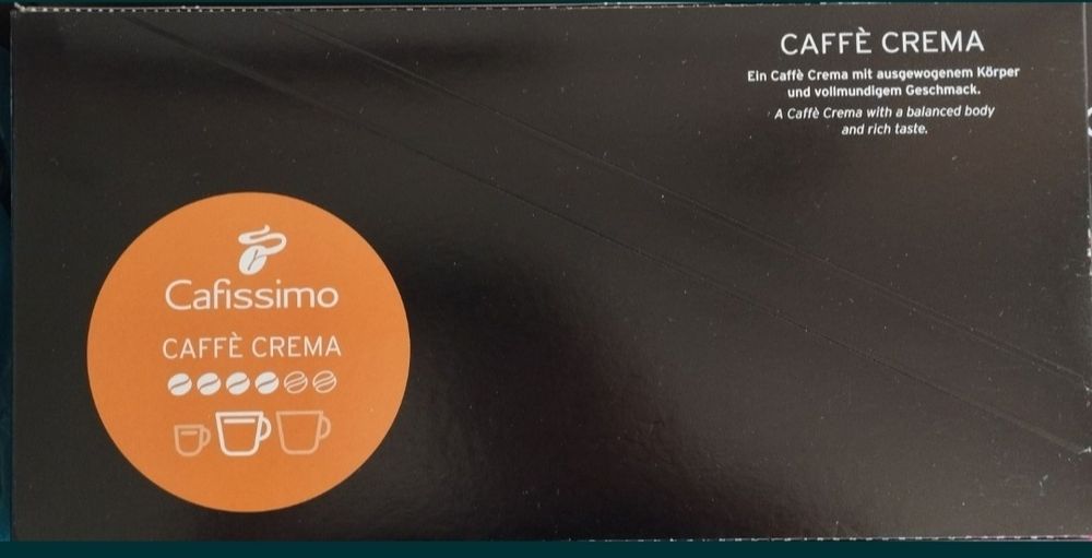 Kapsułki cafissimo Caffe Crema 80sztx2