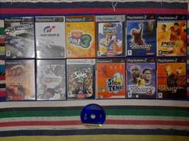 Jogos Ps2 PES, Eye Toy, Sims, Slam Tenis, Sonic, Dune