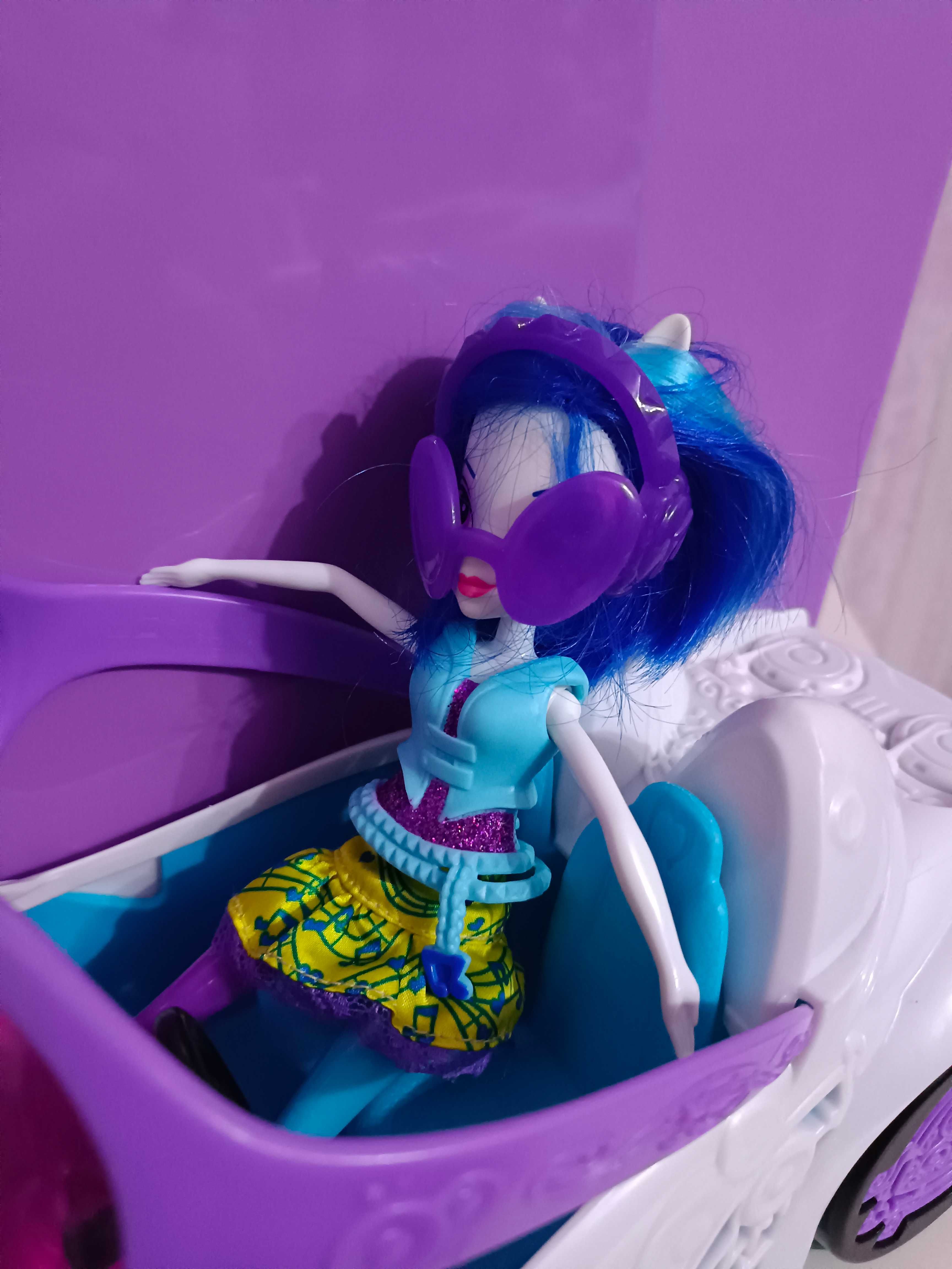 Zestaw DJ Pon-3 Lalka Auto Hasbro Equestria Girls My Little Pony