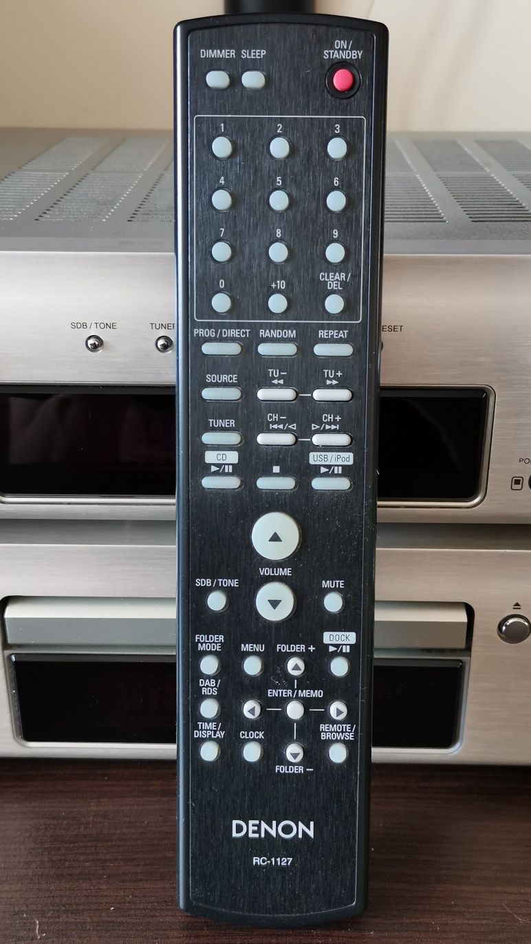 Denon D-F107 miniwieża / minisystem / wieża / amplituner / cd