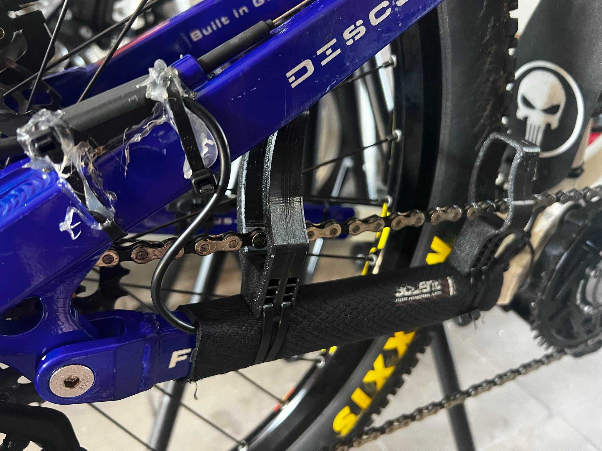 Wyciszacz łańcucha do roweru (jak STFU bike)