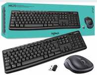 Nowa klawiatura i mysz Logitech MK270 bezprzewodowa USB