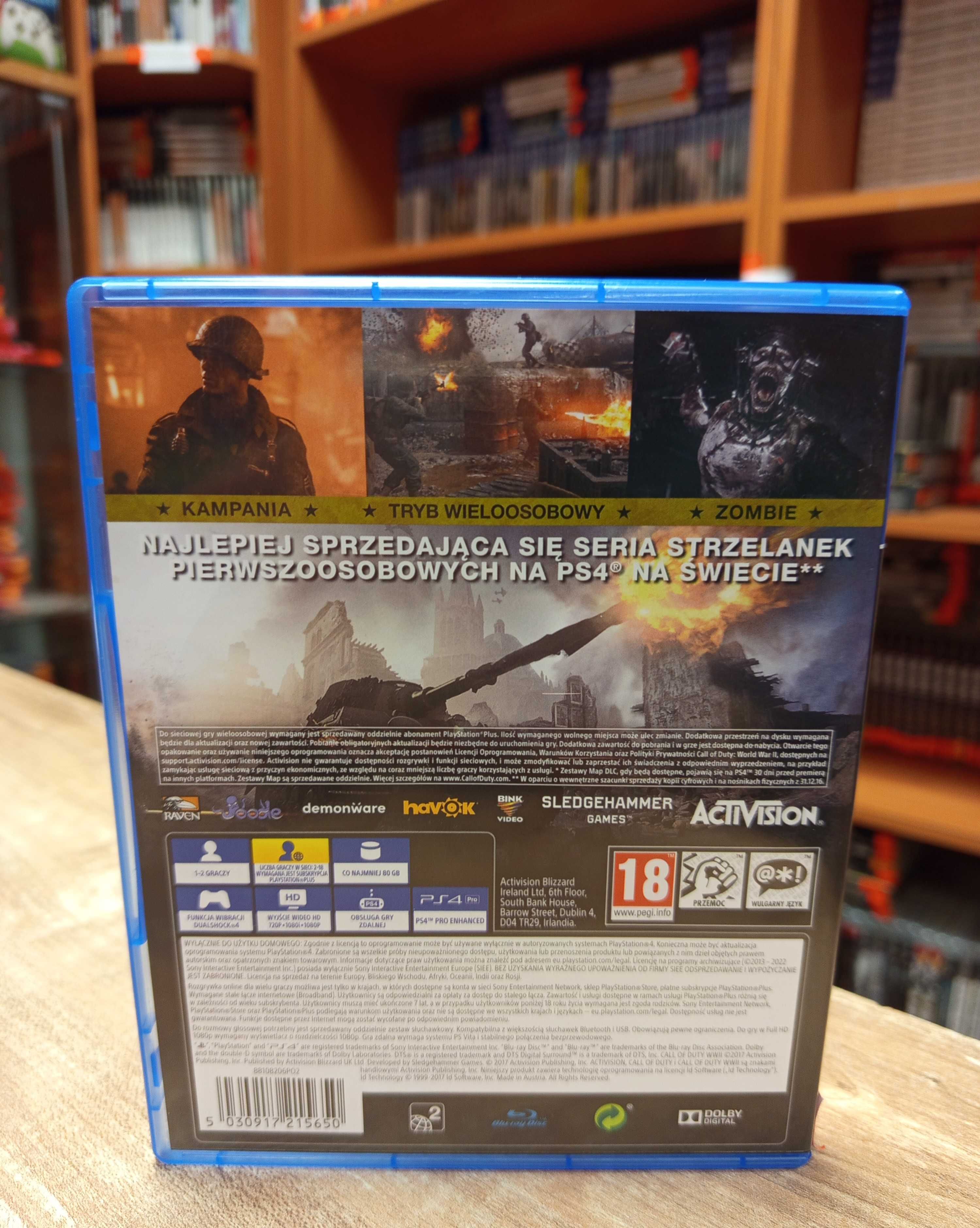 Call of Duty: WWII PS4, SklepRetroWWA