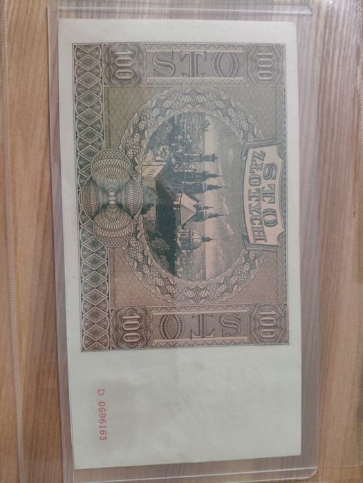 Banknoty 1940r- 1941r  100zł