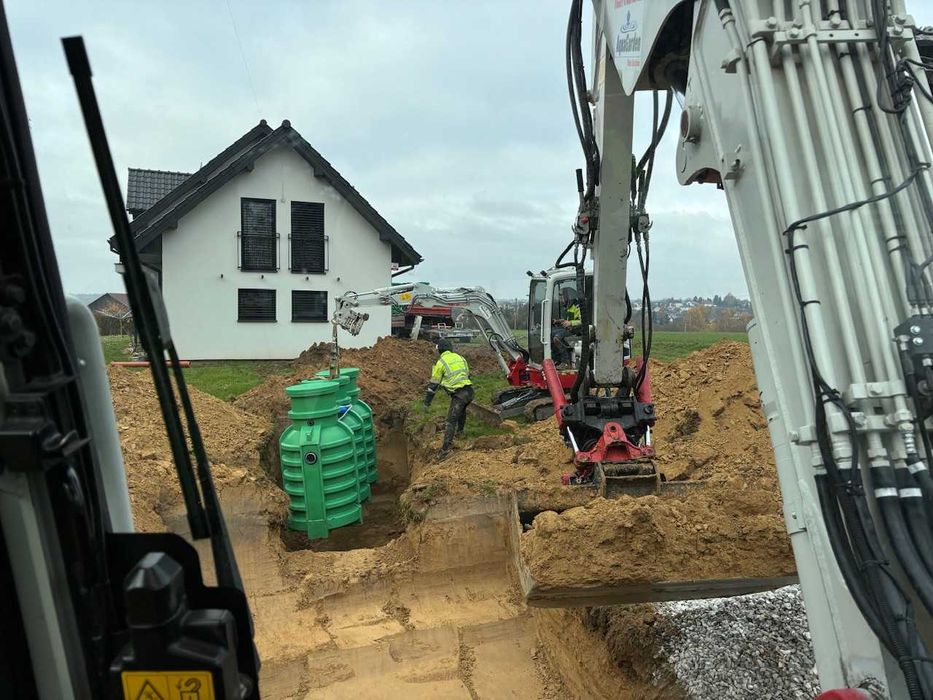 Przydomowa biologiczna drenażowa oczyszczalnia ścieków MONTAŻ BIO-TECH