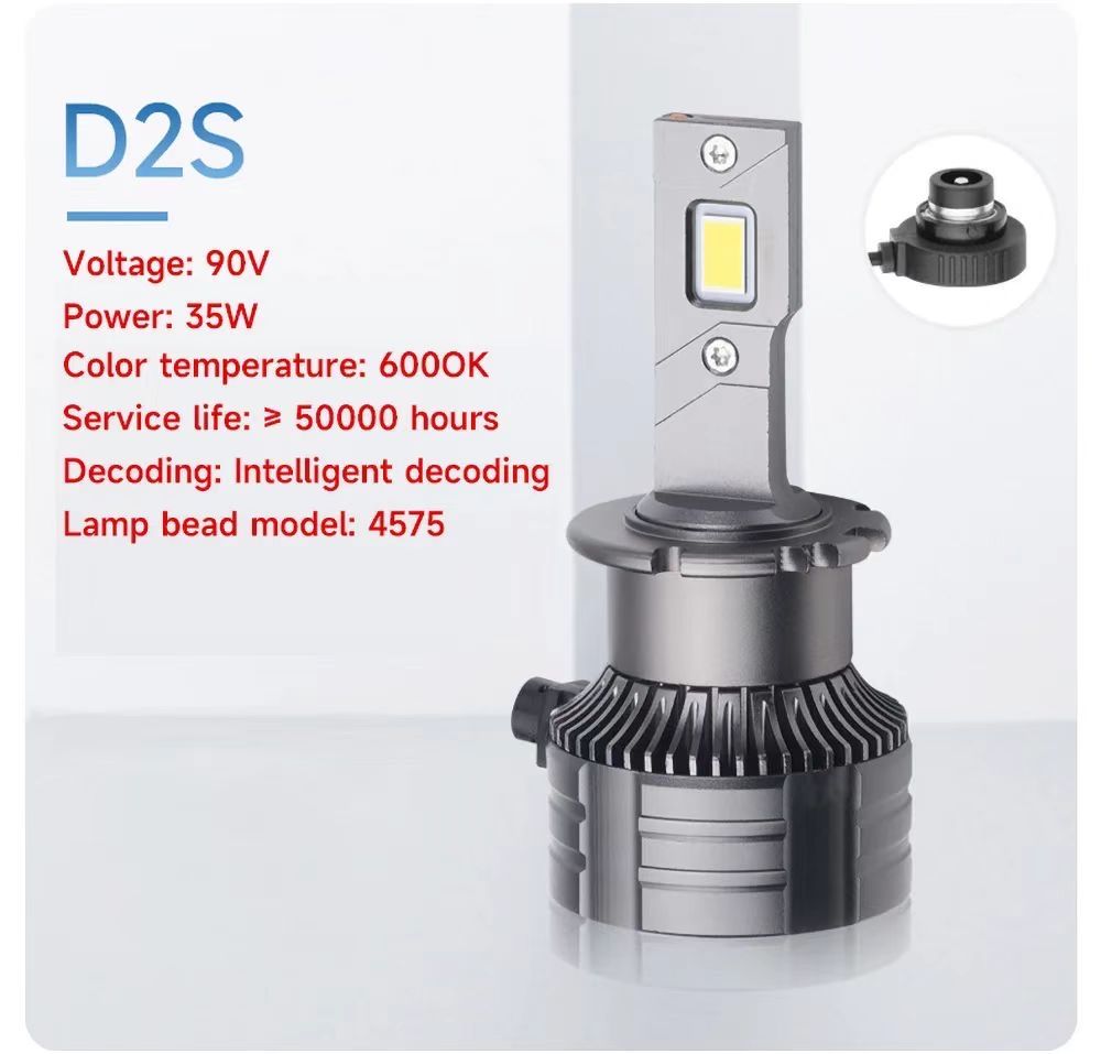 INFITARY Світлодіодні лампи D1S DS2 D2H D3S D4S D5S D6S D8S 40000LM