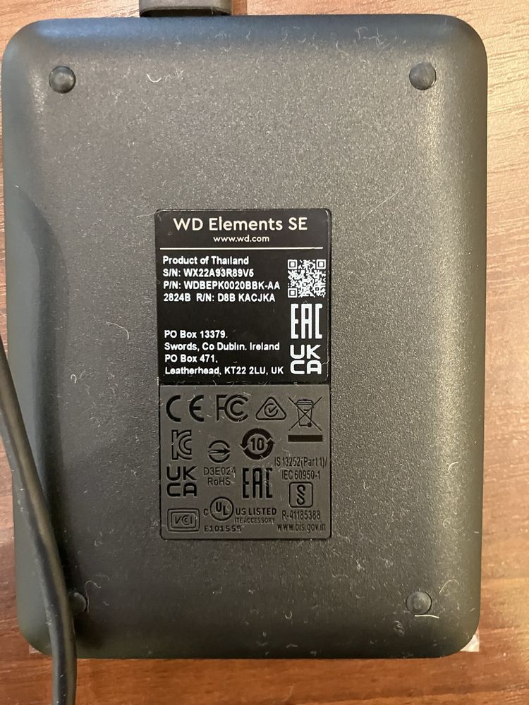 Dysk zewnetrzny WD 2TB