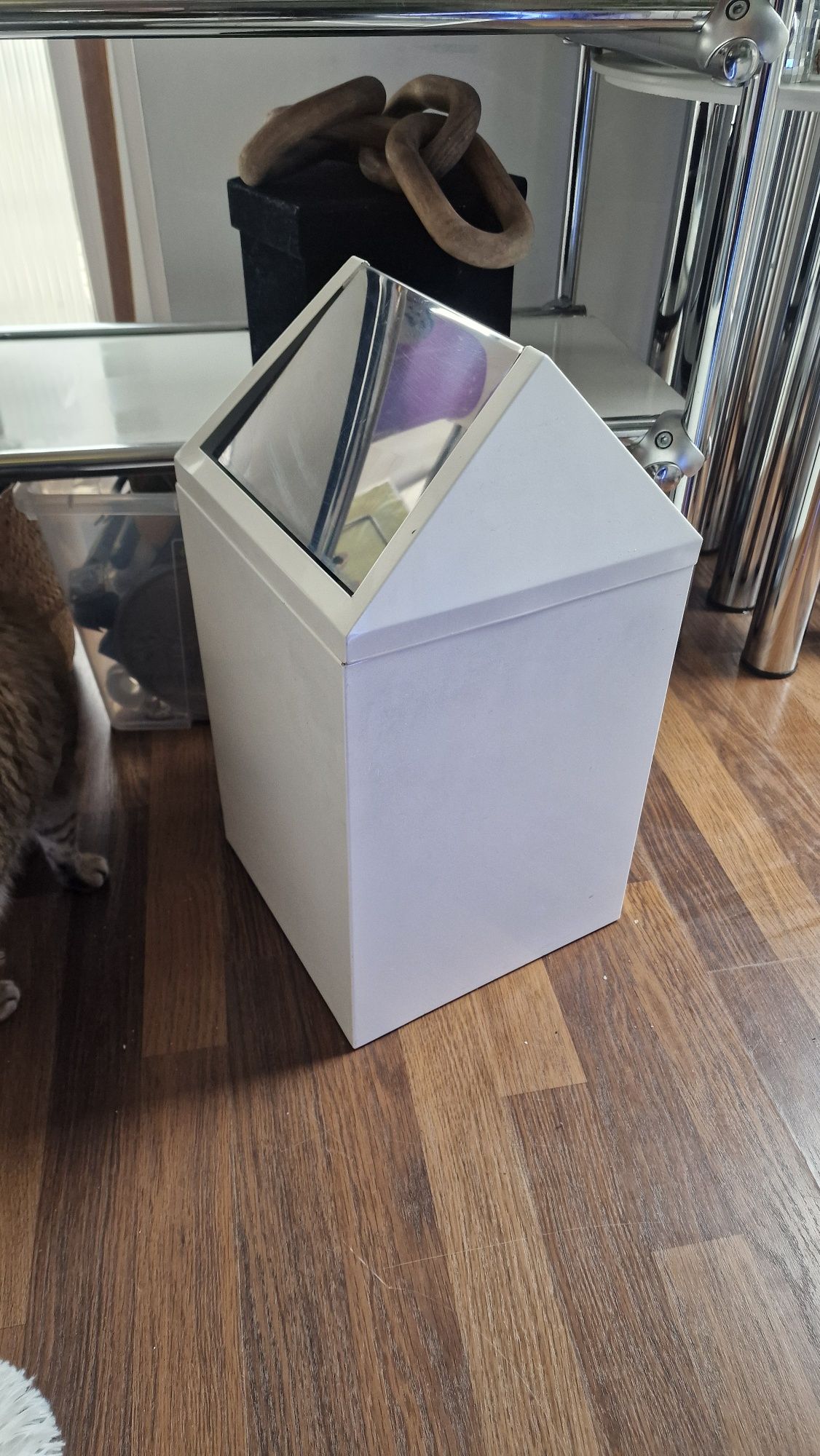 Pojemnik na śmieci 40 l Stal nierdzewna
